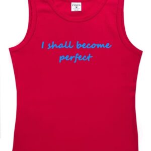 Undershirt "I shall become perfect"