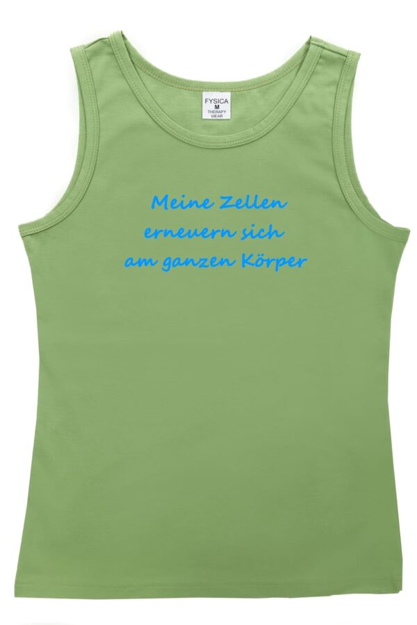 Unterhemd "Meine zellen erneuern sich am ganzen körper"