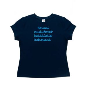T-paita "Soluni uusiutuvat kaikkialla kehossani"
